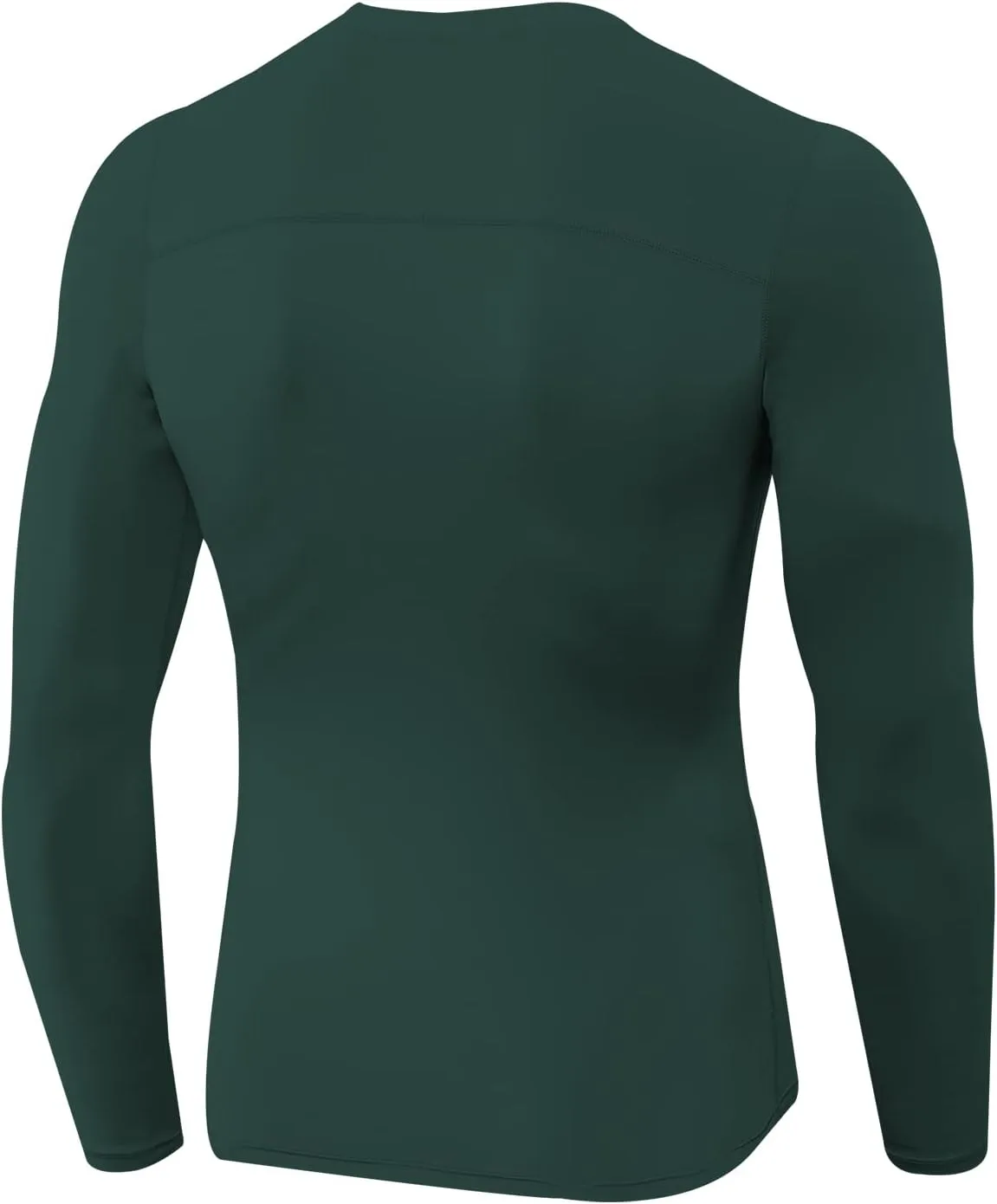 1/3 Pack Men's Compression Shirts Long Sleeve Athletic Workout Base Layer Quick Dry Fit Basketball Football Tops Undershirts