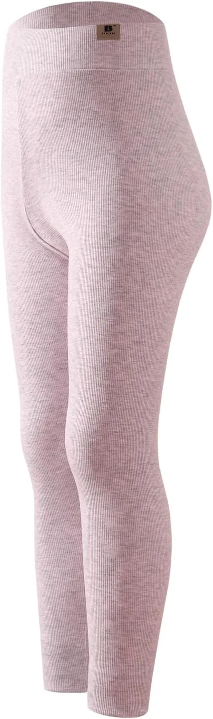 6 Pack Girls Leggings Girls High Waisted Stretchy Yoga Pants Soft Comfortable Leggings for Girls