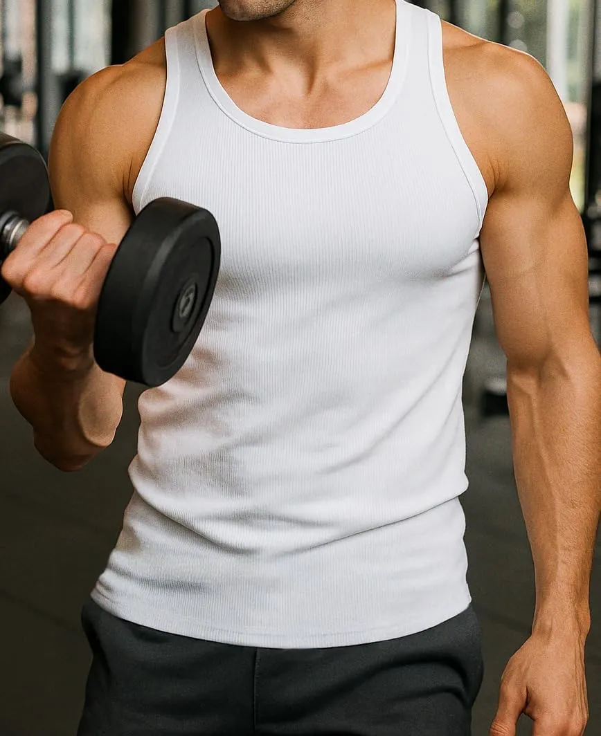 Andrew Scott Men's A Shirt Tanks | Cotton Tank Top Athletic Undershirts | Multi Packs & Colors
