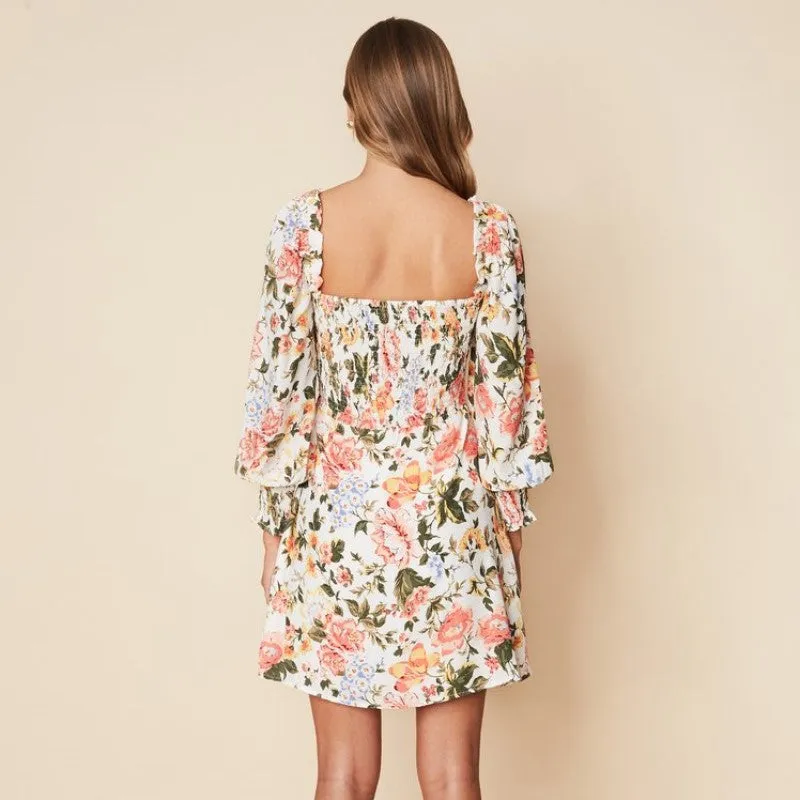 Arianne Mini Dress (Tearo Floral)