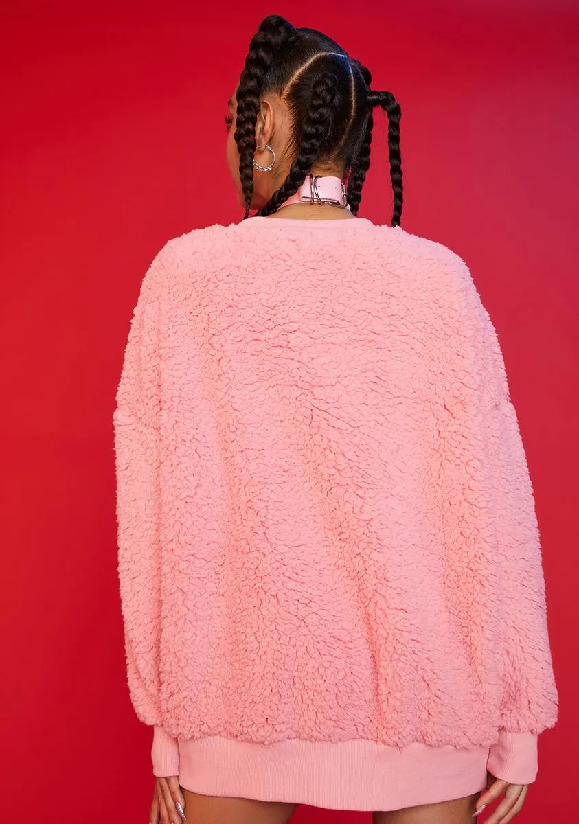 At First Blush Teddy Sweatshirt