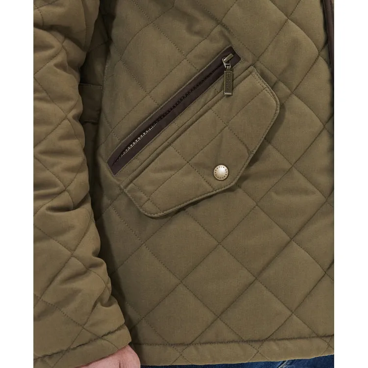 Barbour Waterproof Shoveler Quilt Jacket - Clay