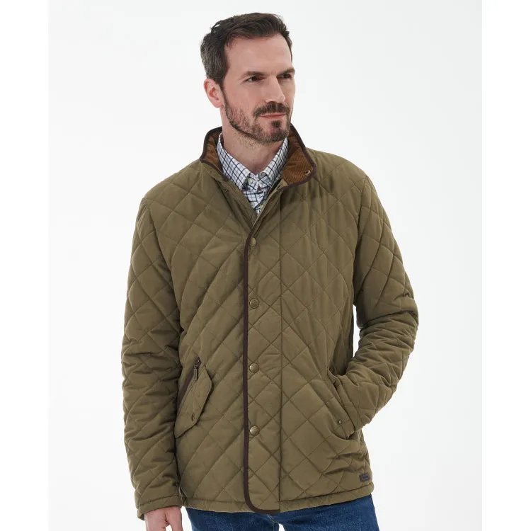 Barbour Waterproof Shoveler Quilt Jacket - Clay
