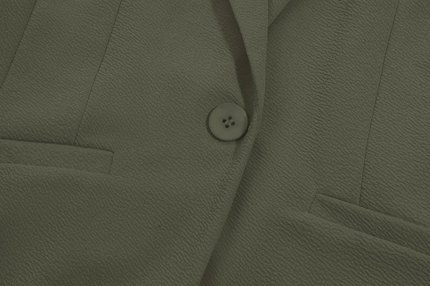 Blazers for Women Dressy Casual Ruched 3/4 Sleeve Lapel Button Work Office Cardigan Suit Jacket with Pockets