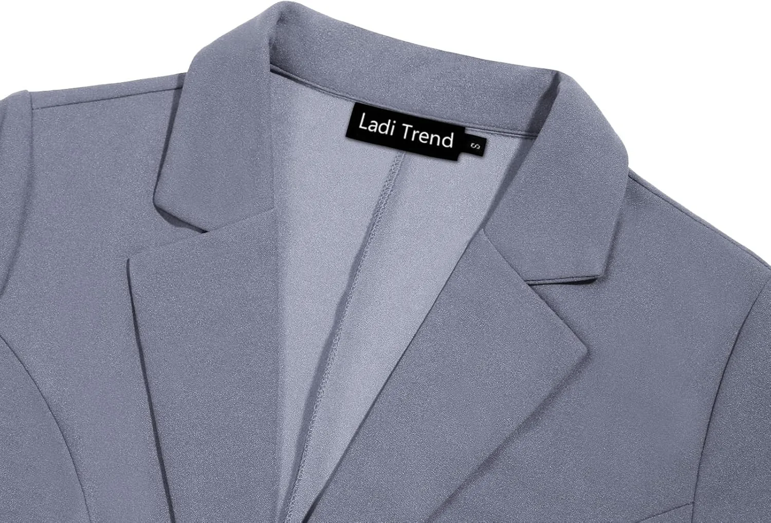 Blazers for Women Long Sleeve Notch Lapel Button Front Blazer Casual Work Office Suit Jackets with Pockets