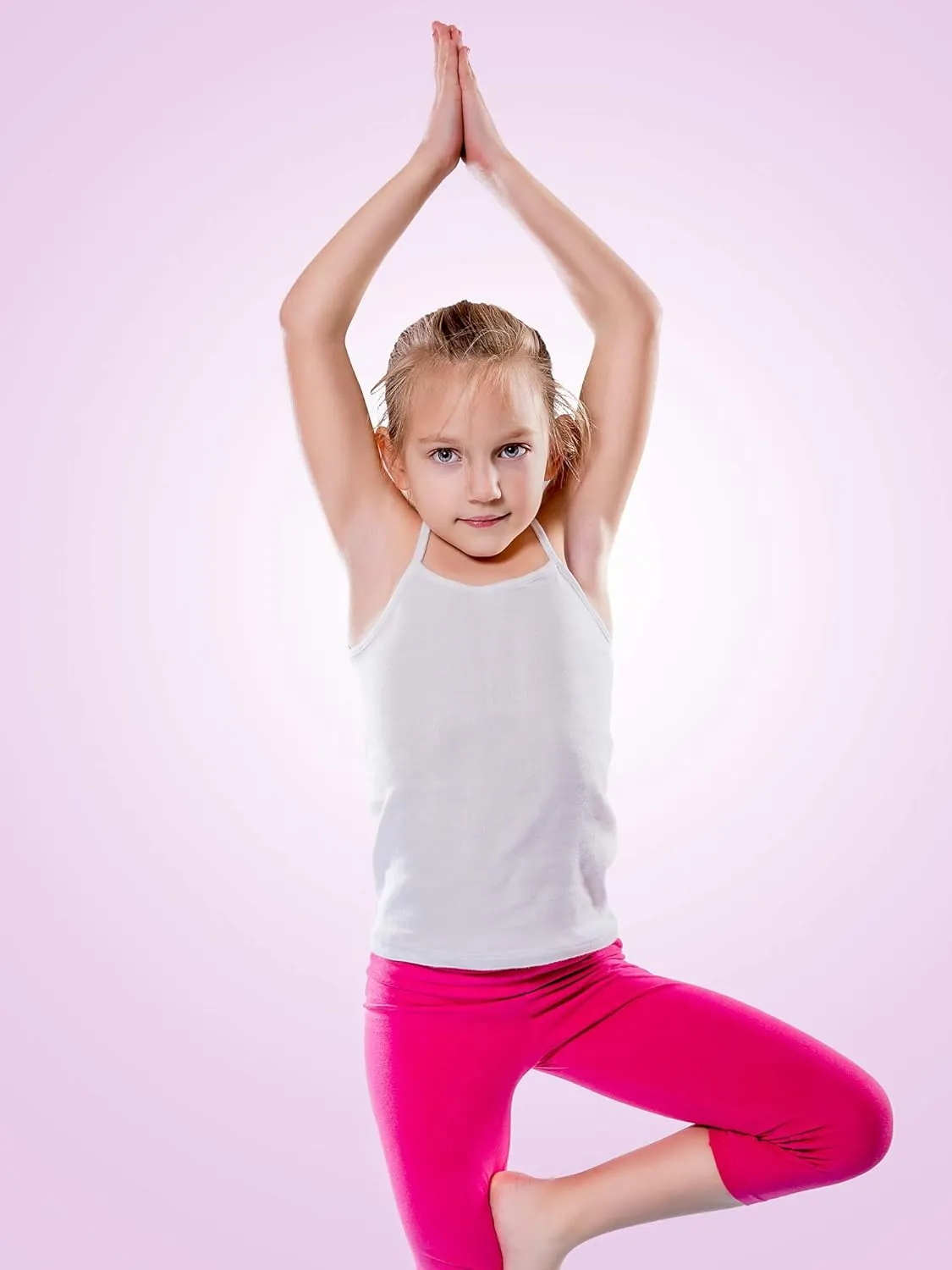 Boao 3 Pieces Girls Dance Tank Tops Racerback Camisole Undershirts Spaghetti Strap Camis Dance Clothes Tank Tops for Girls