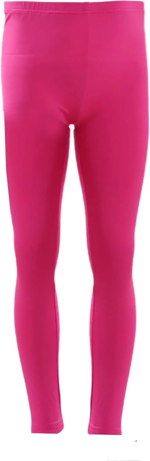 Bow Dream 10 Pack Girls Leggings for Girls Leggings Toddler Stretchy Tights Pants for Kids Pull on Multipack