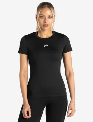 BreathEasy Full-Length T-Shirt - Black