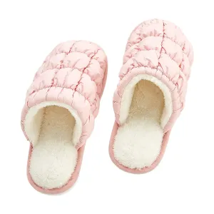 Bundle Up Slippers Pink