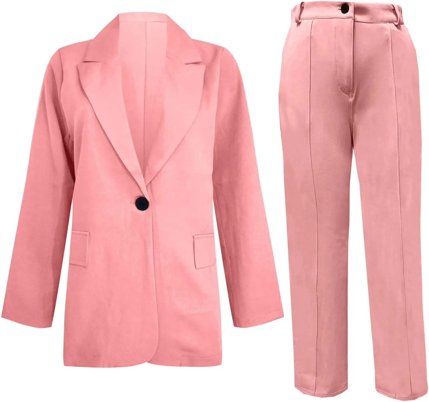 Business Casual Suits Women 2 Piece Work Outfits Business Casual Clothes Sets Suits for Work Professional Blazer Sets