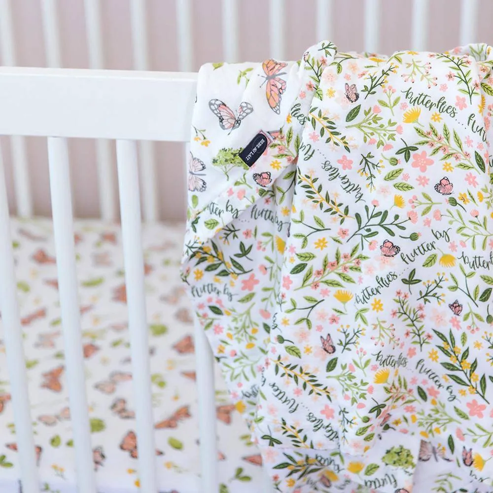 Butterfly   Flutterby Oh So Soft Snuggle Blanket