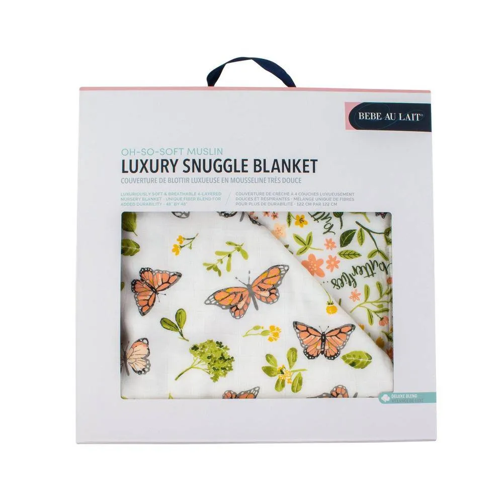 Butterfly   Flutterby Oh So Soft Snuggle Blanket