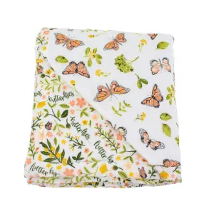 Butterfly   Flutterby Oh So Soft Snuggle Blanket