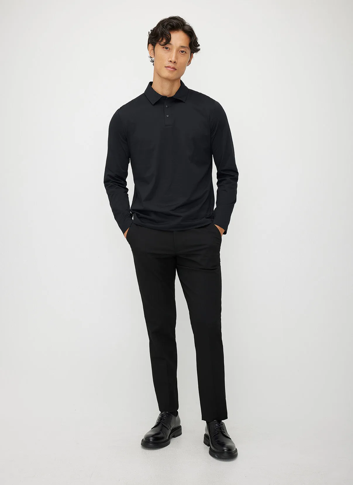 City Tech Long Sleeve Polo