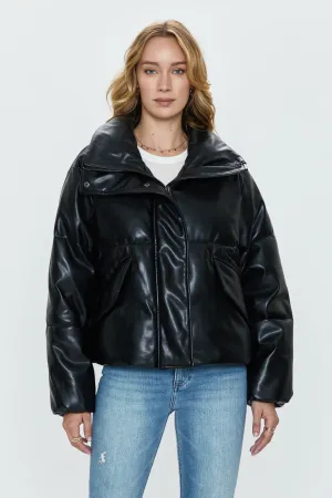 Donovan Swing Puffer Jacket - Noir