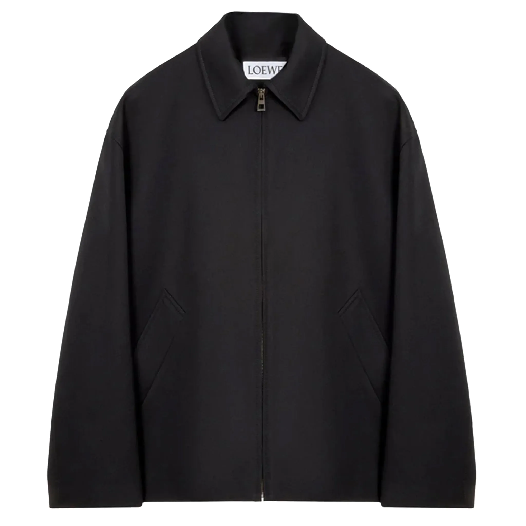 DRAPED JACKET / BLACK
