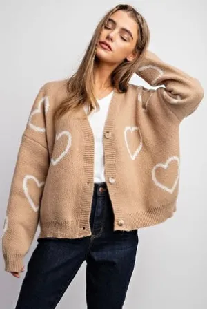 (Final Sale) Open Your Heart Cardi