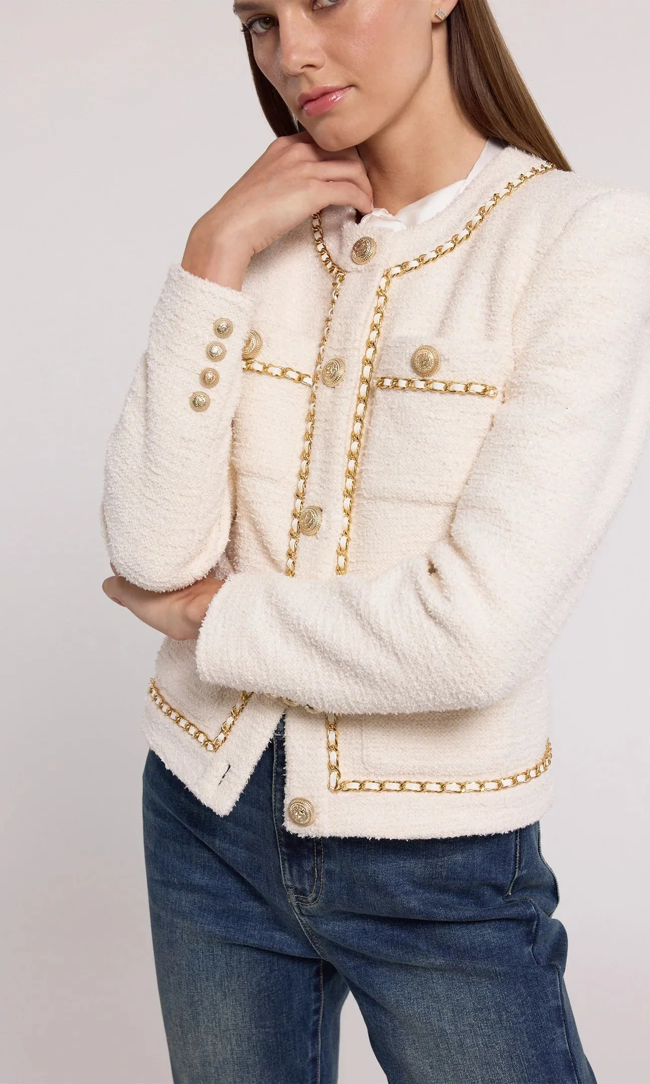 Generation Love Velma Jacket Ivory