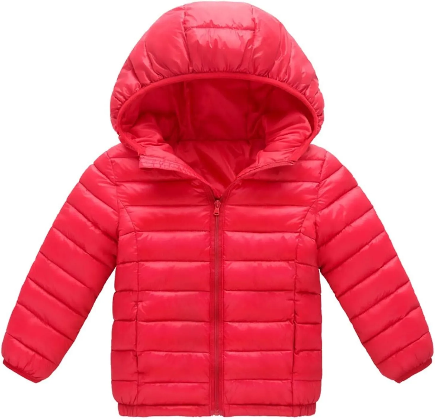 HILEELANG Kids Boy Girl Winter Hooded Puffer Jackets Coats Light Weight Padded Outerwear