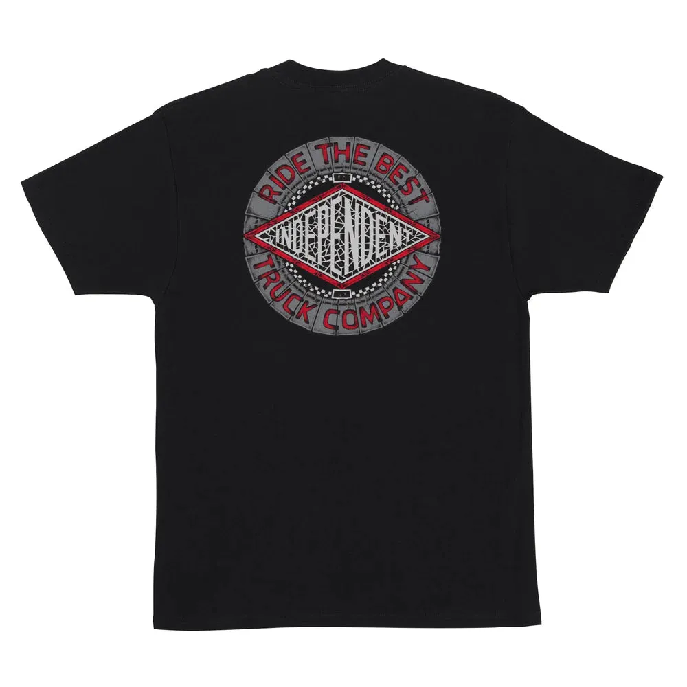 INDEPENDENT Mako Tile Summit T-Shirt Black