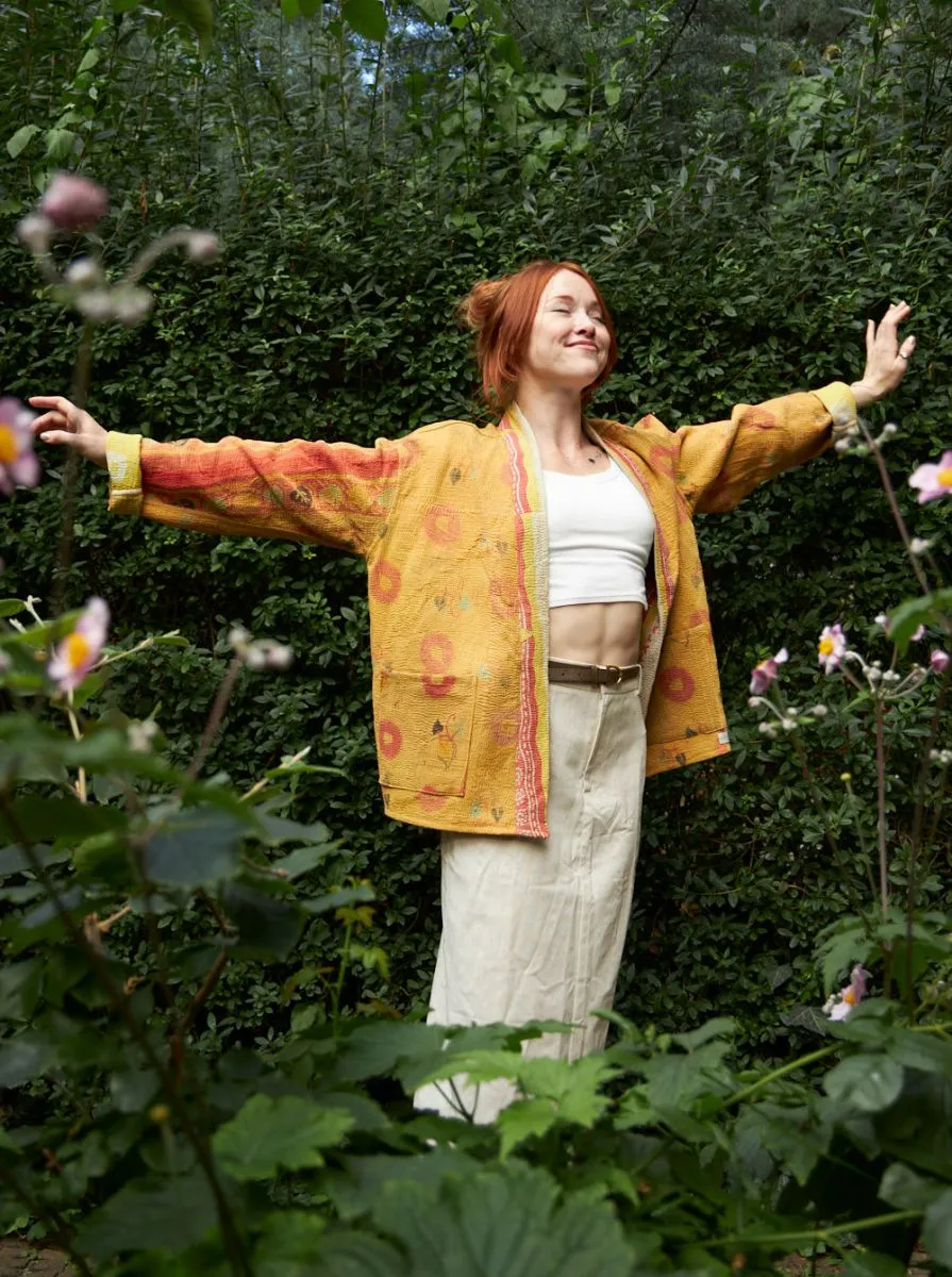kantha vintage kimono kamali