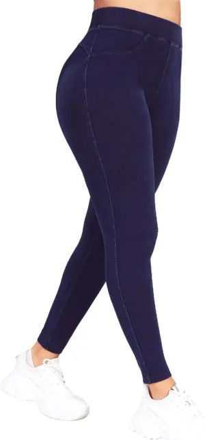 KIWI RATA Leggings for Women, High Waisted Scrunch Butt Lifting Skinny Jeans, Tummy Control Stretchy Skinny Jeans Leggings