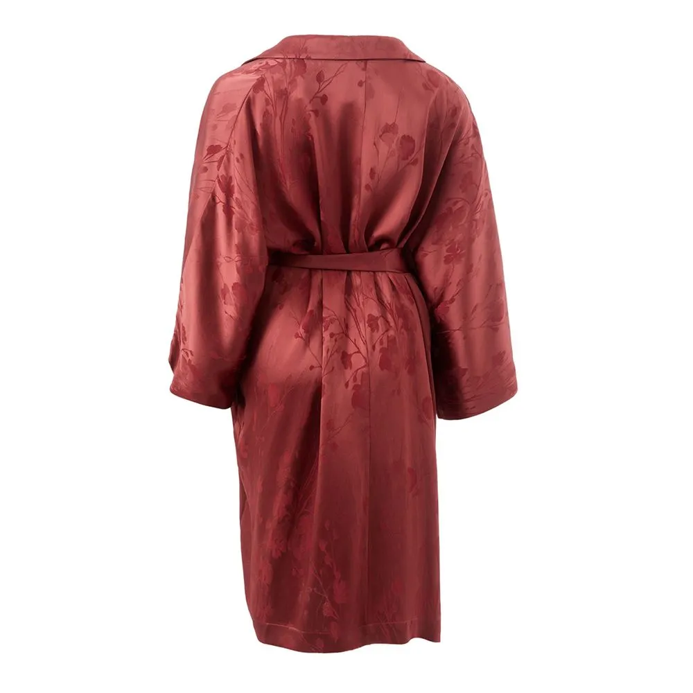 Lardini Elegant Red Acetate Jacket for Women