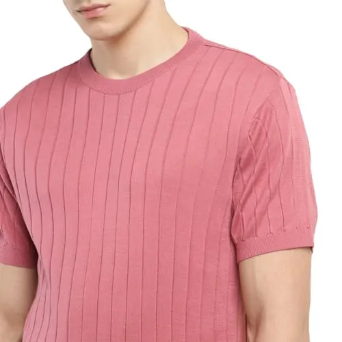 Levi's Men's Cotton Casual Sweater (A6852-0009_Pink