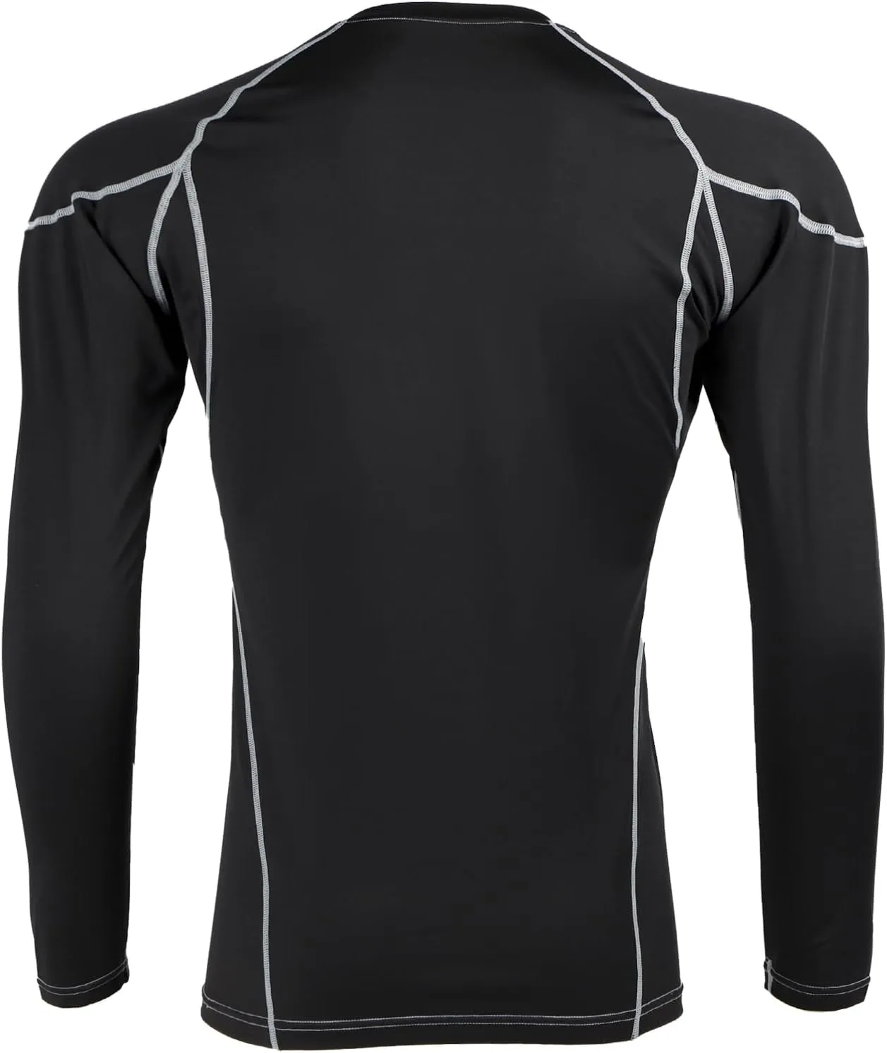 LIN PERFORMANCE Men's Long Sleeve Compression Shirts Athletic Workout Shirt Undershirt Base Layer Top Quick Dry