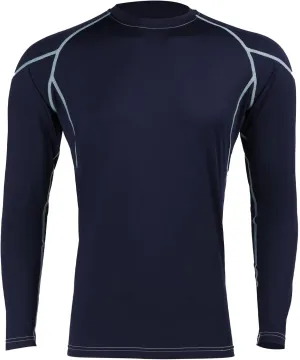 LIN PERFORMANCE Men's Long Sleeve Compression Shirts Athletic Workout Shirt Undershirt Base Layer Top Quick Dry