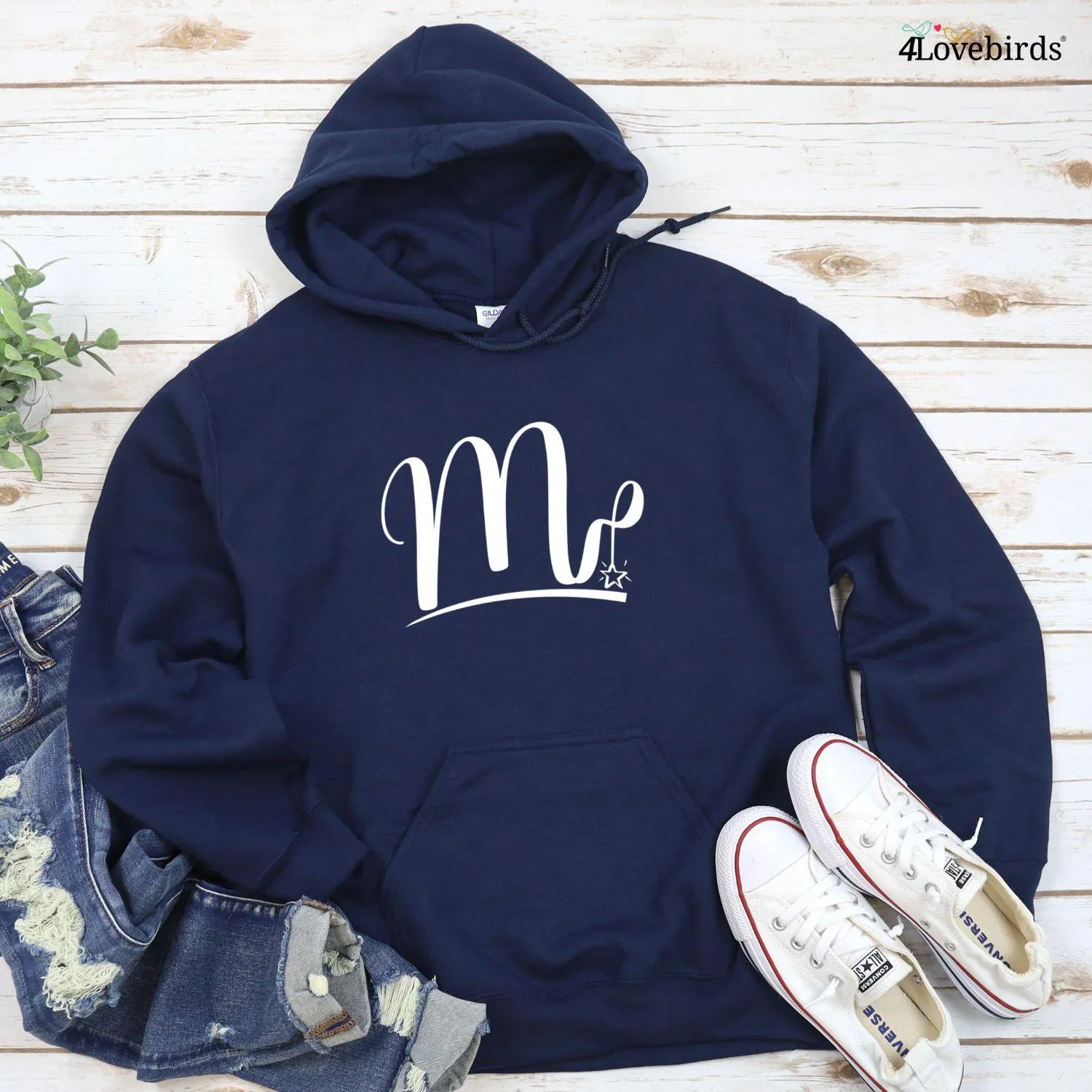Matching Outfits for Couples: Mr & Mrs Hoodie Set, Honeymoon Sweatshirt, Wife Shirt & More!