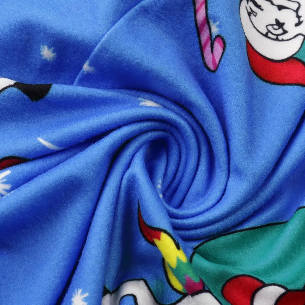 MB FASHION Holiday Hooded Onesie with Funny Print and Zipper Closure 7926