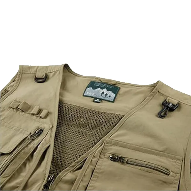 Mens Classic Outdoor Cargo Vest