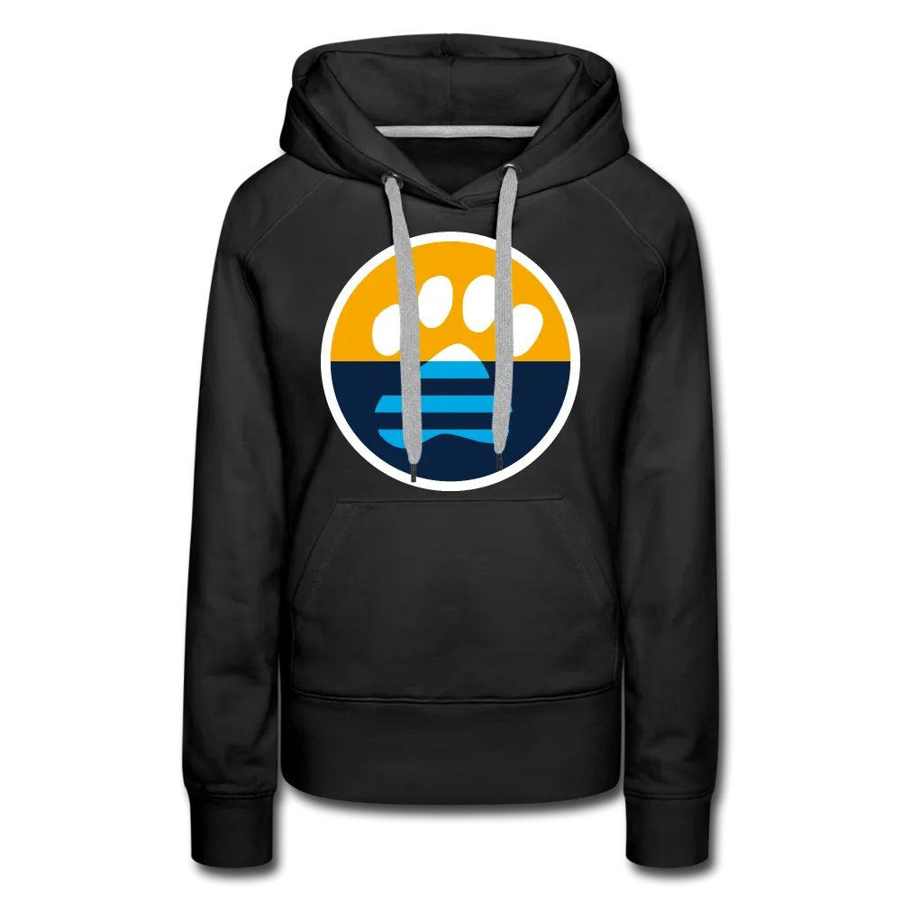 MKE Flag Paw Contoured Premium Hoodie