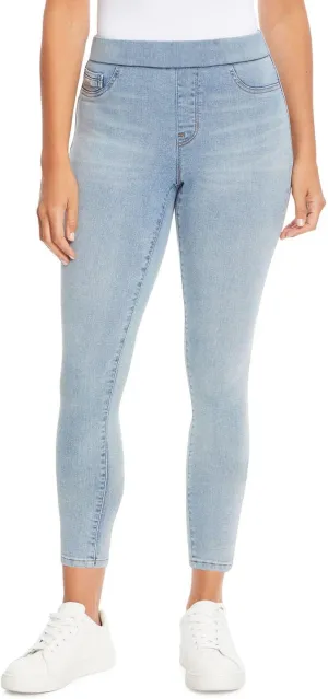 Nine West Women's Heidi Pull On High Waist Stretchy Skinny Leggings