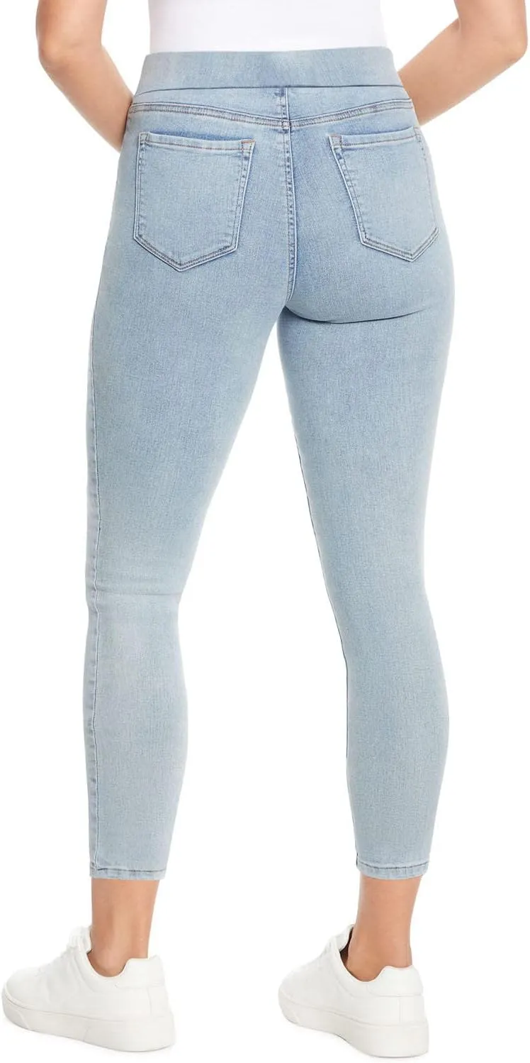 Nine West Women's Heidi Pull On High Waist Stretchy Skinny Leggings
