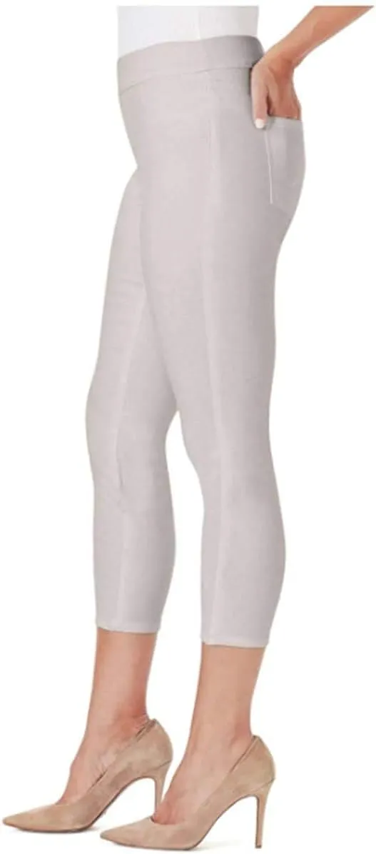 Nine West Women's Heidi Pull On High Waist Stretchy Skinny Leggings