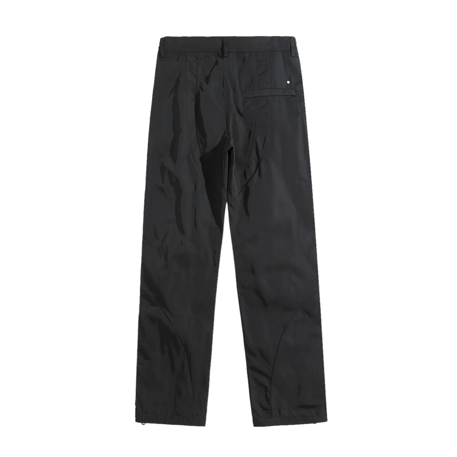 Relaxed fit multi zipper technical pants