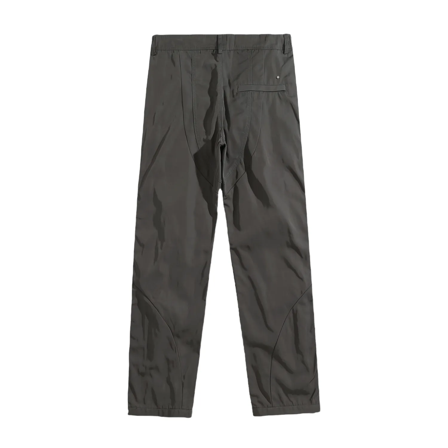 Relaxed fit multi zipper technical pants
