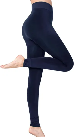 Romastory Women's Winter Warm Stretchy Thermal Leggings Pants Fleece Lined Tights