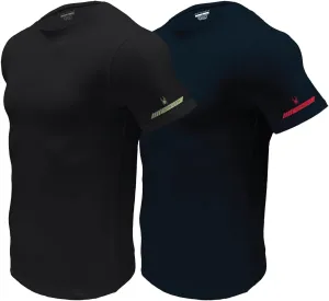 Spyder Mens Performance Moisture Wicking Crew Neck Undershirts/Ultra Soft Stretch Sports T-Shirt