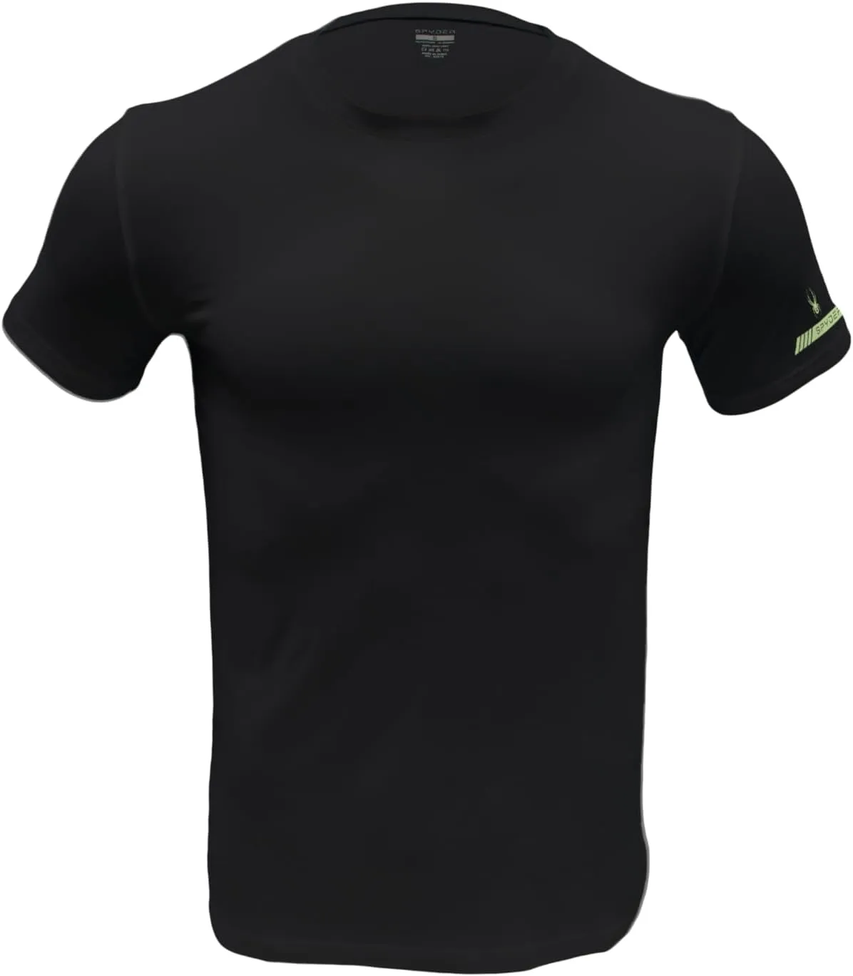 Spyder Mens Performance Moisture Wicking Crew Neck Undershirts/Ultra Soft Stretch Sports T-Shirt