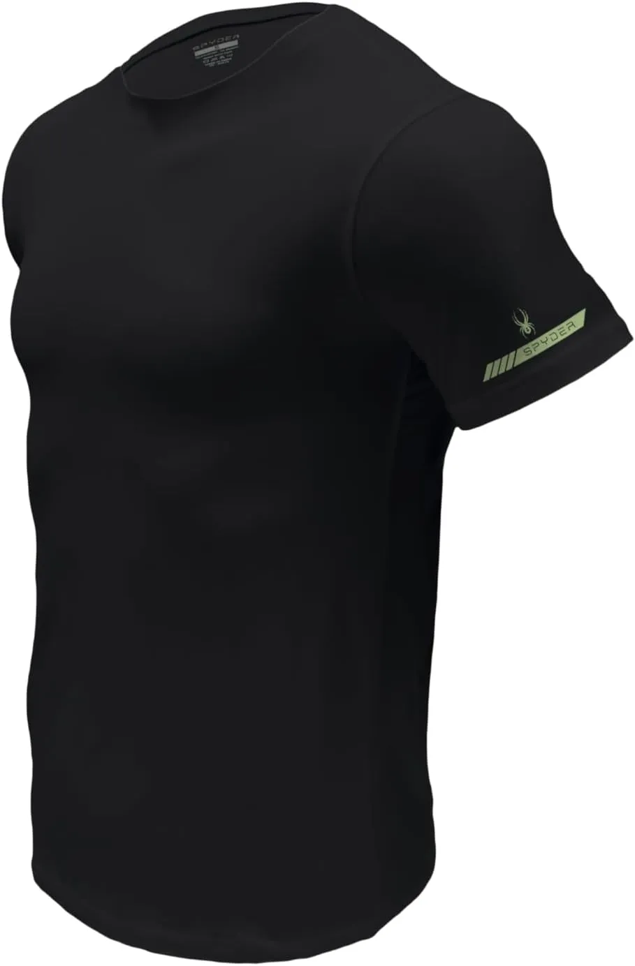 Spyder Mens Performance Moisture Wicking Crew Neck Undershirts/Ultra Soft Stretch Sports T-Shirt