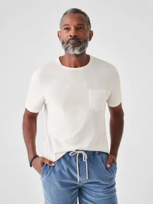 Sunwashed Pocket Tee - White