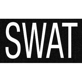 SWAT Patch With Hook Back