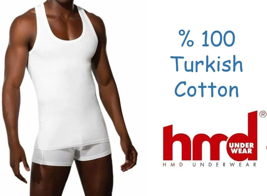 Tank Tops Men Mens Undershirts 100% All Cotton Soft Classic Fit White Black