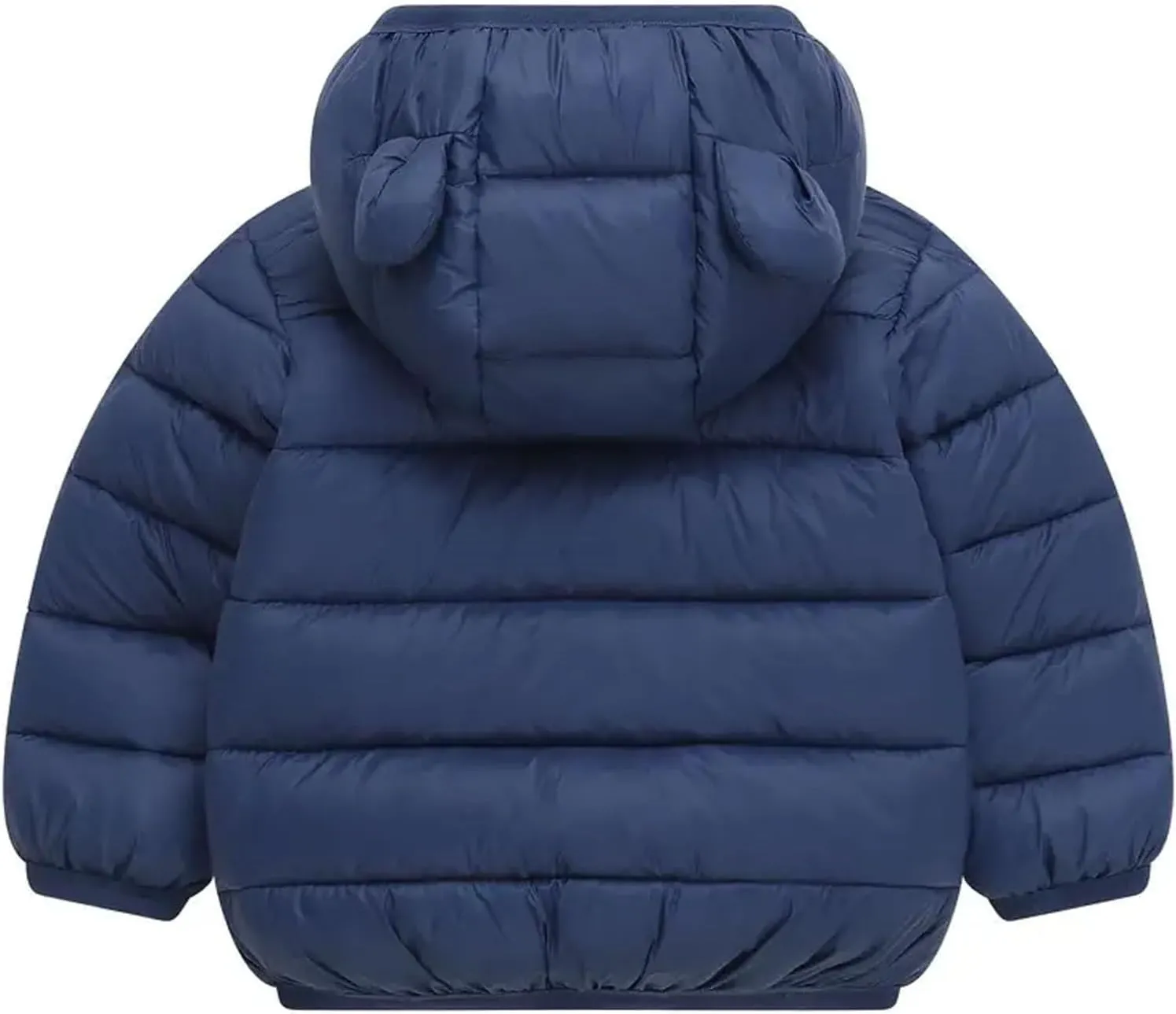 Toddler Winter Coats Puffer Padded Jacket Baby Boys Girls Bear Hoods Down Jacket Light Weight Infant Outerwear