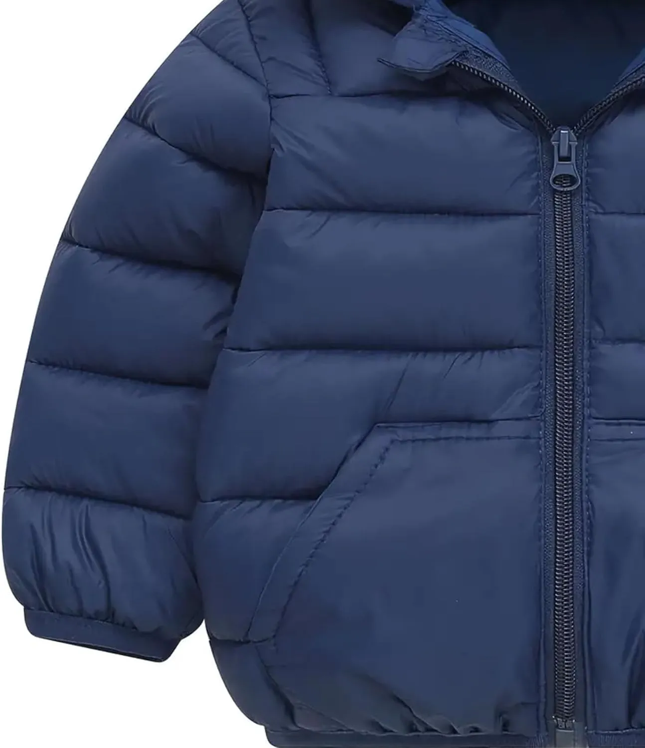 Toddler Winter Coats Puffer Padded Jacket Baby Boys Girls Bear Hoods Down Jacket Light Weight Infant Outerwear