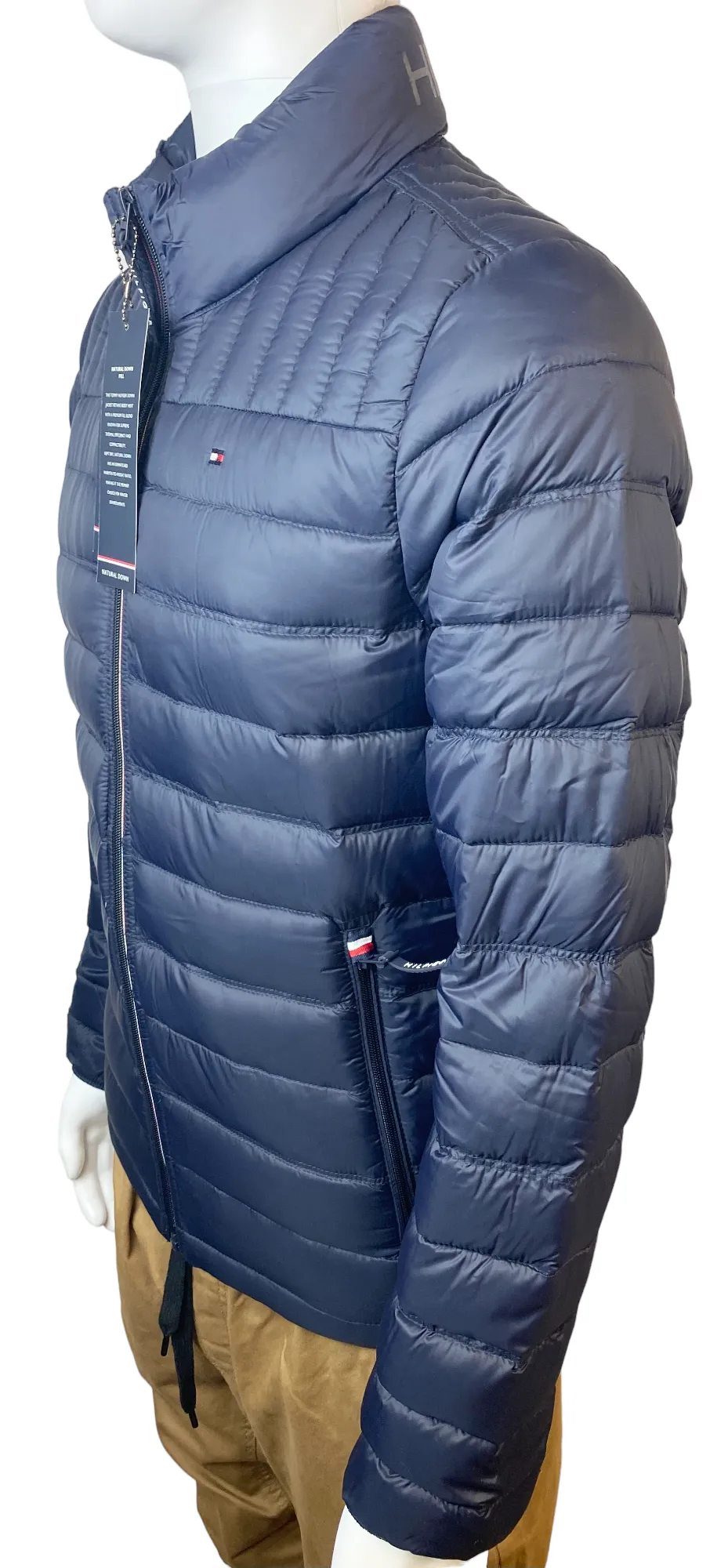 Tommy Hilfiger Mens Down Quilted Packable Puffer Jacket - 158AN296