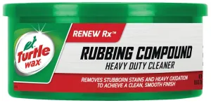 Turtle Wax T-230A Rubbing Compound, 10.5 oz, Paste :EA: QUANTITY: 1